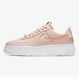 Nike Air Force 1 Sneakers In Pixel (Pink) Size 9